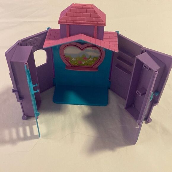 Mattel Vintage 2002 Polly Pocket Ride n Style Horse Stable Set of 8 Pieces VGUC - Picture 4 of 7